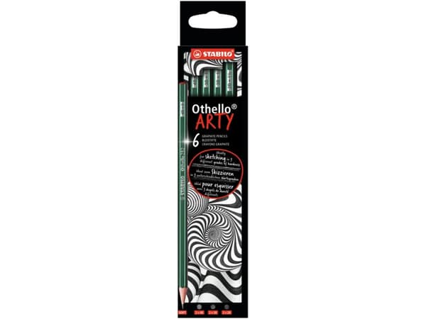 STABILO Othello ARTY, Multi, Grønn, Sekskantet, Kunst, Hobby, Kontor, Skole, Tsjekkisk Republikk, 3 mm