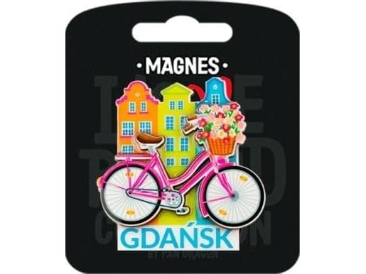 Pan Dragon Magnes I love Poland Gdańsk ILP-MAG-C-GD-44