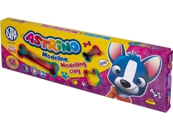 ASTRA art-pap Modelina 18 farger Astrino ASTRA