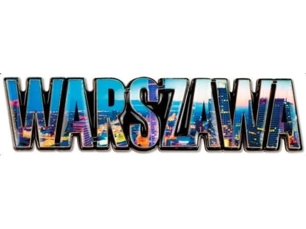 Pan Dragon Magnes I love Poland Warszawa ILP-MAG-C-WAR-12