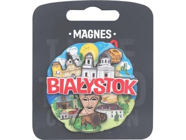 PAN DRAGON Magnet I love Poland Bialystok ILP-MAG-C-POD-07