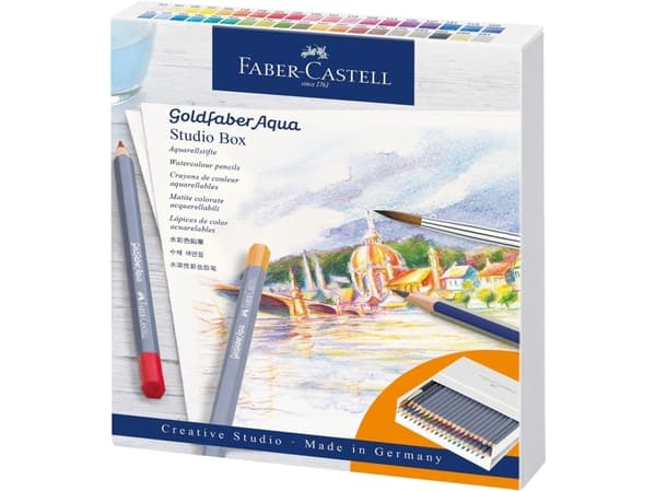 Faber-Castell Goldfaber Aqua, 38 styck