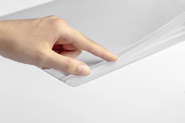 DURABLE - Displayramme - magnetisk - utendørs - gjennomsiktig (en pakke 5)