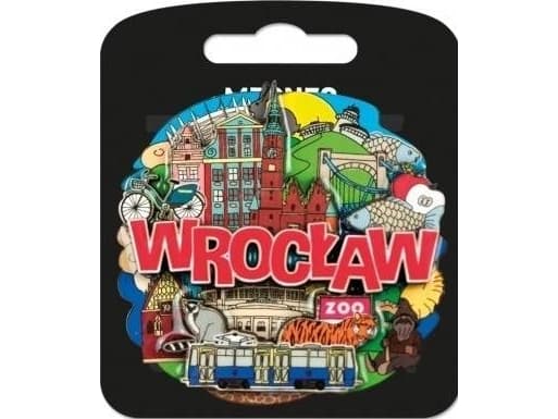 Pan Dragon Magnes I love Poland Wrocław ILP-MAG-C-WR-26