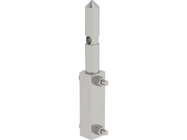 MUNK Günzburger Steigtechnik 77583 Skenkoppling för klätterhjälpmedel, aluminium 1 del