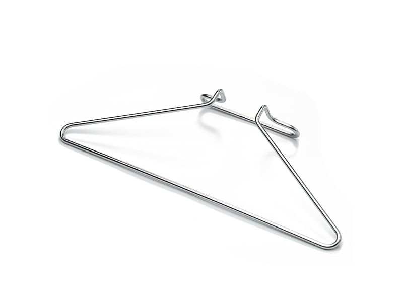 Garderobe ophængskrog til montering på KAB Seating kontorstol, krom