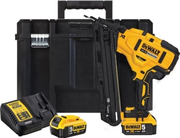 DEWALT. NAILER 18V ​​DCN650P2 15GA 25° 32-63mm BL 32-63mm 2x5.0Ah BL