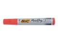 Miniatyrbilde 4 av 5: BIC Marking 2300 - Markør - permanent - rød - alkoholbasert blekk - 3.1-5.3 mm (en pakke 12)