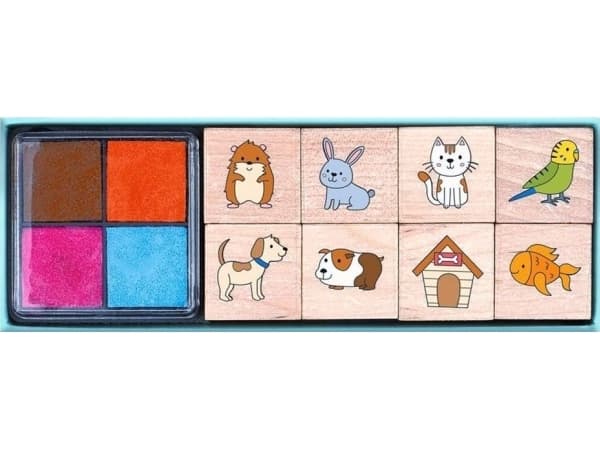 Cass film Wooden Stamps - Pets