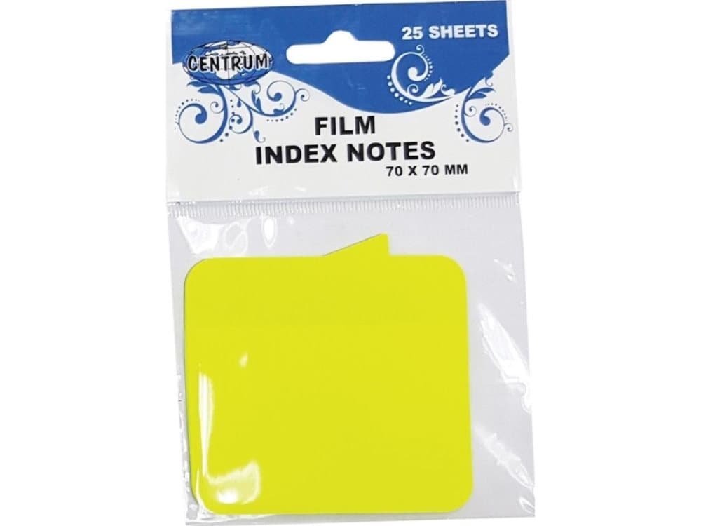 Center Self-adhesive notes 70x70mm 25K.
