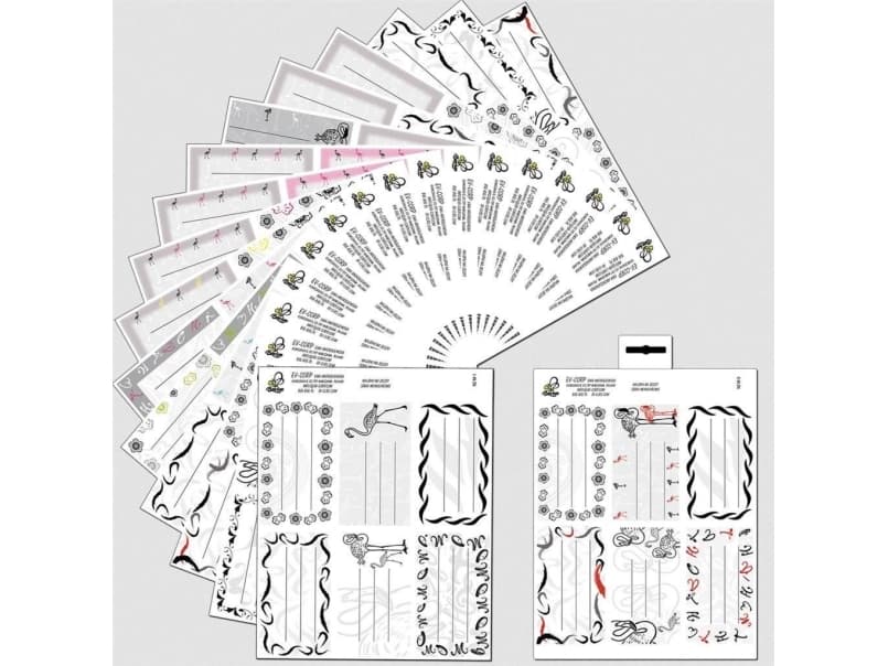 Bee-bee Notebook Monochrome 3 pcs