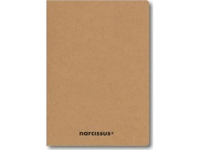 Narcissus Notebook A5/56K Eco Kraft line (6 items) NARCISSUS