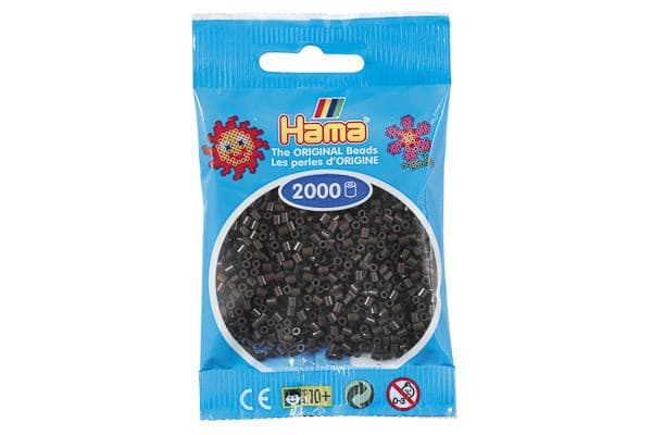 Hama mini pärlor bruna