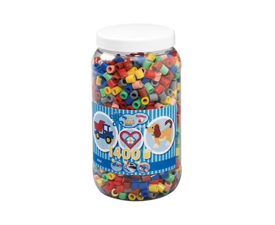 Hama maxi 1400stk i bøtte mix 69