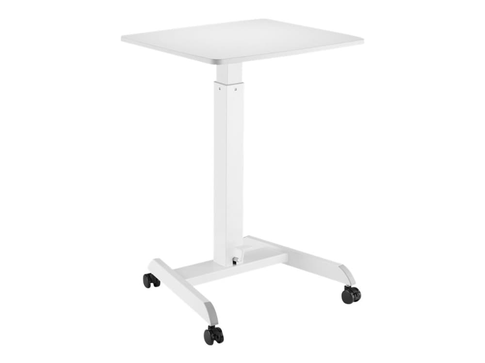 VivoLink Mobile Workstation - Vagn - plast, aluminium, spånskiva, stål, melamin - vit