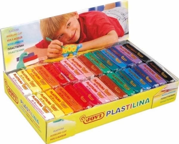 Jovi Plasticine 15 färger 30x50g JOVI