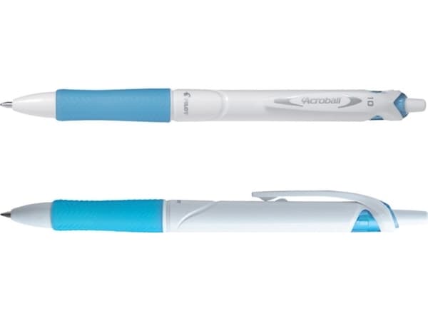 Pilot Acroball Pure White, Blå, Blå, 1 mm, 0,28 mm
