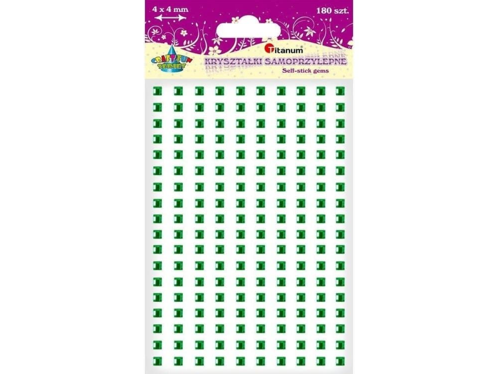 Titanum Self-adhesive crystals mix 53 pcs