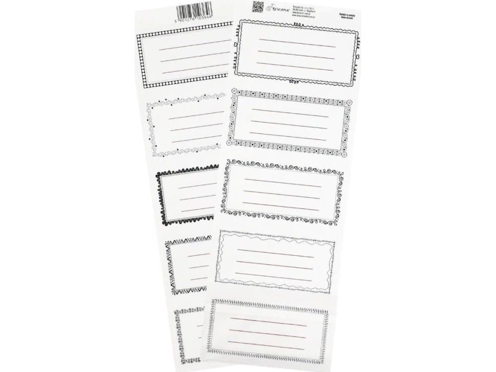 Beniamin Notebook stickers No Name - Girl