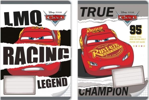 Beniamin Notebook A5/32K, Grille Cars (10 pcs)