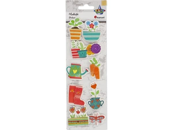 Titanum Self-adhesive decorations 3D mix 10 pcs