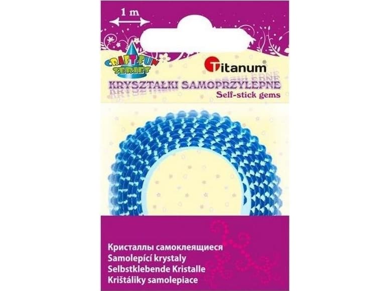 Titanum Self-adhesive crystal tape 12mmx1m orange