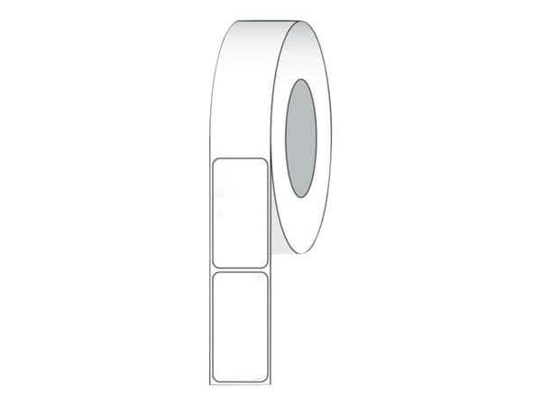 Capture - Permanent häftning - vit - 76 x 38 mm 12000 etikett (er) (12 rulle/rullar x 1000) box - etiketter