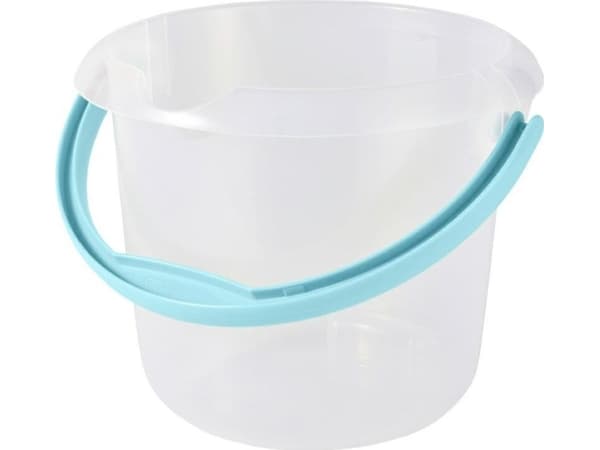 OKT Keeper Wiadro Z Wylewką Mika 5l Transparent Z Turkusową Rączką 1170..