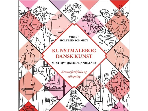 Tanskalainen taidemaalauskirja | Vibeke Holstein Schmidt