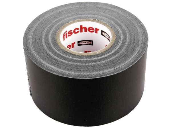 Fischer GOW 560903 Tekstiiliteippi Musta (L x S) 25 m x 48 mm 1 kpl 1 kpl