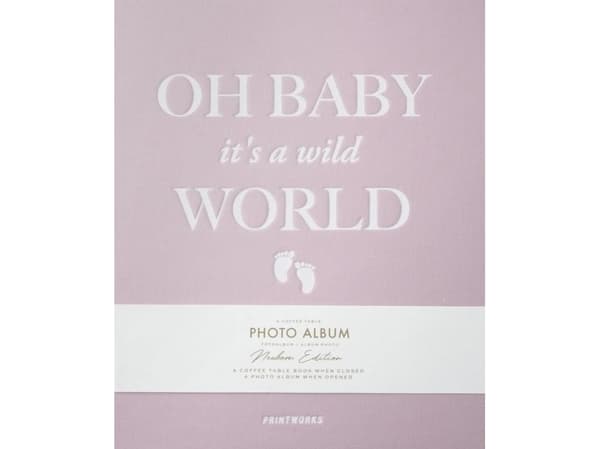 Photo-album Baby It's a Wild World Pink
