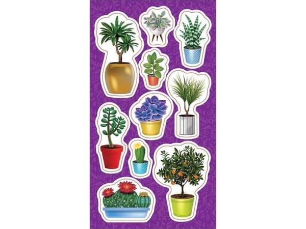 Morning Stickers Potteblomster