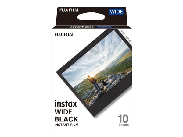 Fujifilm Instax Wide - Färgfilm för snabbframkallning - ISO 800 - 10 exponeringar