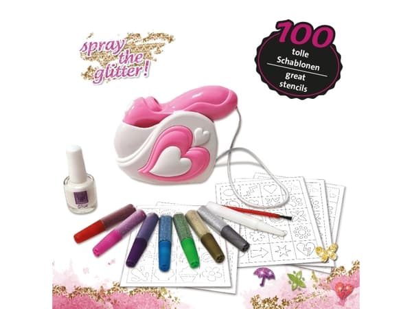 Lena SM42443, Marker airbrush, 8 År, Batterier krävs, Multifärg