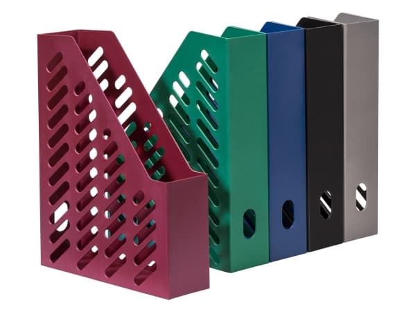 HAN Klassik Karma, 1 lådor, Plast, Polystyrol, Röd, 1 styck, 76 mm, 246 mm