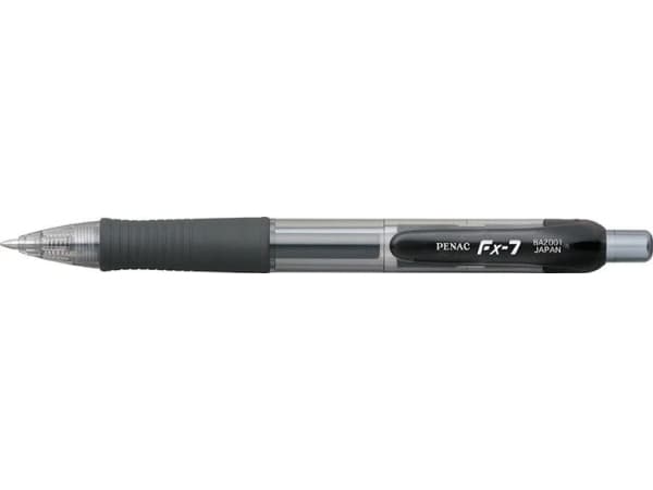 Penac automatisk gelpenna PENAC FX7 0,7 mm, svart