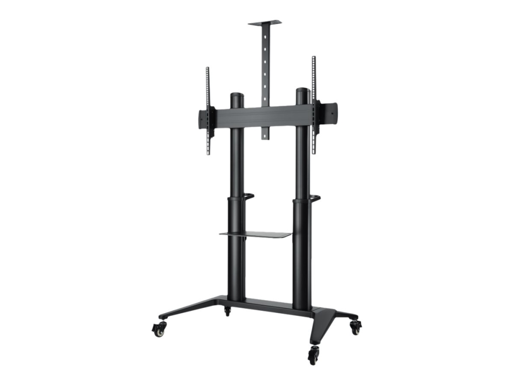 HAGOR BrackIT Stand HD XXL - Vagn - för platt panel/AV-utrustning - svart - skärmstorlek: 65"-120"