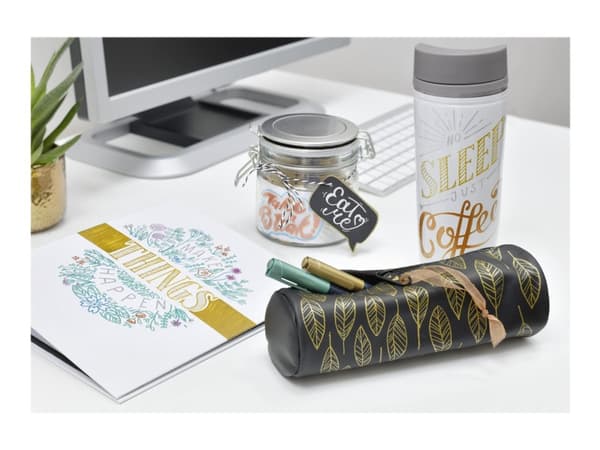 Faber-Castell Metallics - Markør - heart of gold, nothing else metals, copper cabana, berry nice, ice ice blue, wanderlust - vannbasert blekk - 1.5 m