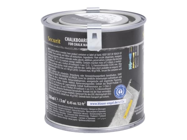 Securit PNT-BL-SM, 250 ml, Svart, Flaska