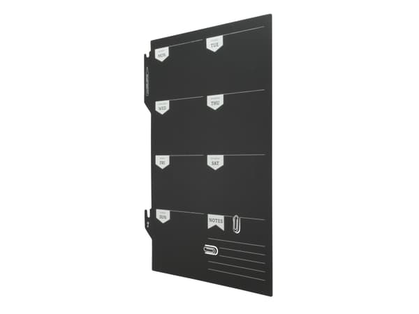 Securit FB-PLAN, Melamiini, Hartsi, Velcro, Musta