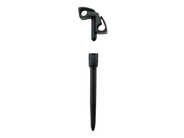 Securit TAG-HLD-BL, Svart, Plast, 20 mm, 120 mm, 25 cm, 20 styck