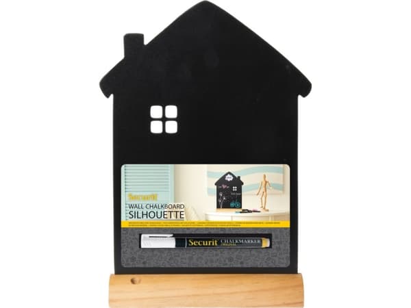 Securit FBT-HOUSE, Melamine, Furutre, Harpiks, Stål, Svart