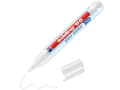 Miniatyrbilde 1 av 5: Edding 95 Glass, 1 stykker, Hvit, Projektil spiss, Hvit, Plast, 1,5 mm