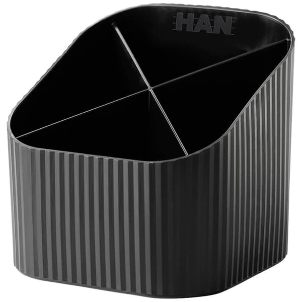 HAN Re-X-LOOP 17238-913 Pennställ Svart Ytantal: 4