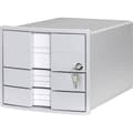 Miniatyrbild 1 av 4: HAN IMPULS 1018-11 Byrålådebox Grå DIN A4 , DIN C4 Antal lådor: 3