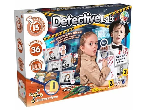 Science4you Detective Lab svensk/dansk/norsk