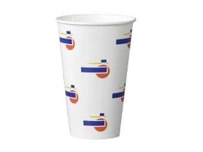 Pappersmugg 30 cl FastLine Ø90x120 mm Kall dryckesmugg,75 st/ps - (50 st.)