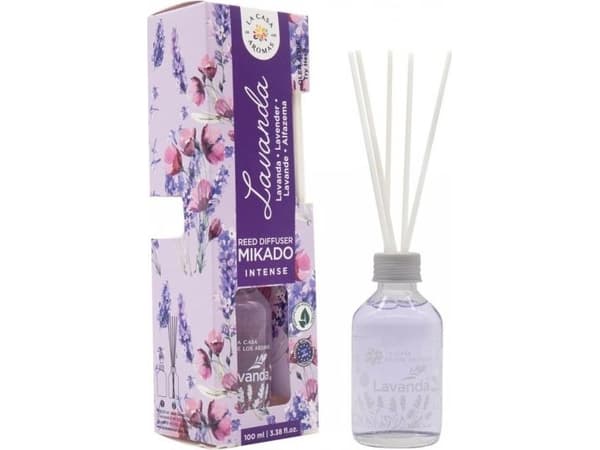 La Casa de los Aromas La Casa de los Aromas Mikado Intense lavendel duftpinner 100ml