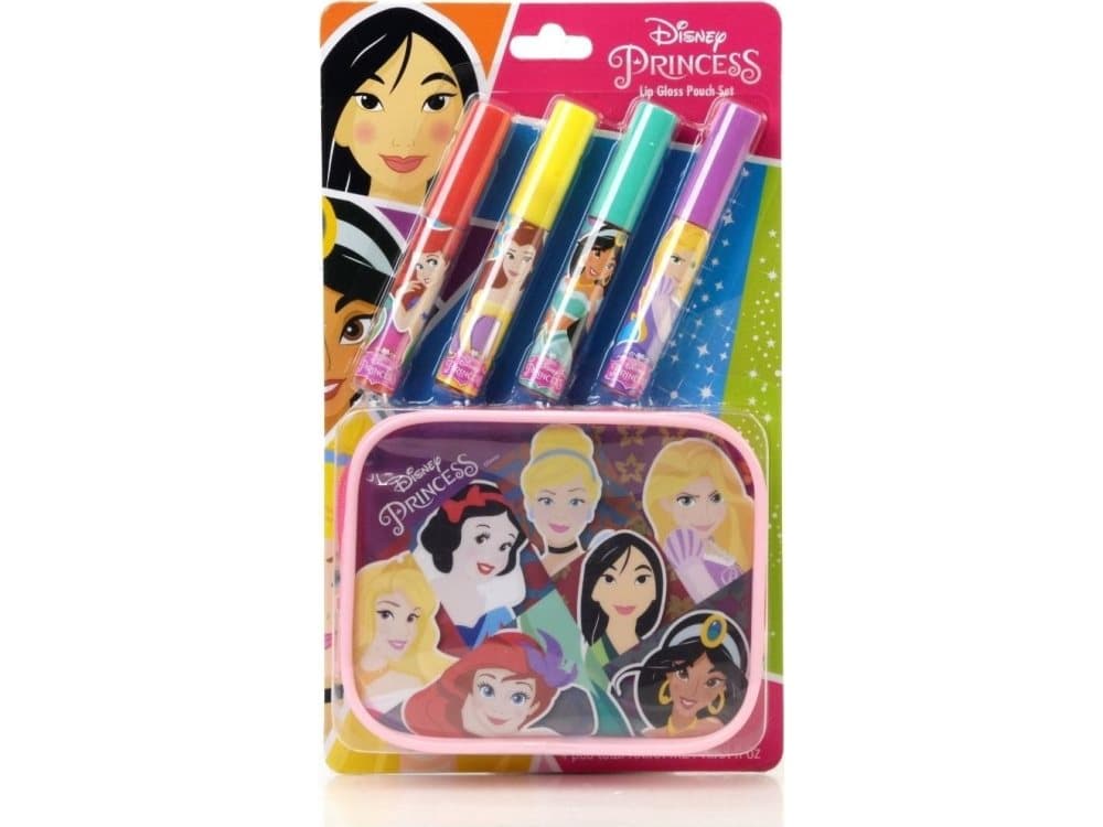 Markwins A set of lip glosses with a Princess cosmetic bag