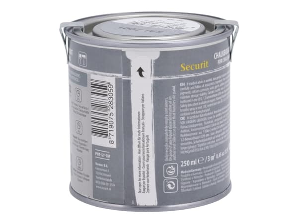 Securit PNT-GY-SM, 250 ml, Harmaa, 1 kpl
